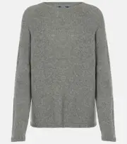 ['S Max Mara] 'S Max Mara Georg wool and cashmere-blend sweater UK 14 grey