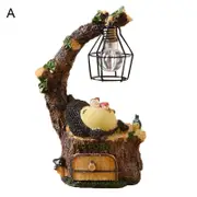 Cartoon Totoro Design LED Night Light Lamp Resin Home Display Model Mold Decor A