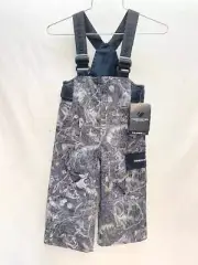 Obermeyer Boys Novelty Volt Snow Ski Snowboard Winter Pants Howl Grey Sz 5 NEW