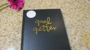 Goal Getter Journal & Planner Daily Goal Setting &Tips&Inspiration! SLEEK&Cool