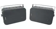 (2) Rockville HP65S-8 6.5" Black Outdoor Patio Backyard Swivel Garden Speakers