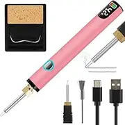 Mellisso Rechargeable Thread Burner Kit for Jewelry Making,Digital Thread Zapper Tool,Leather Craft,Sewing,Weaving & Stringing C