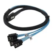 Sas Sata Cable Mini-SAS SFF8087 to 4 SATA Cable Mini SAS 4i 36P To SATA 7P Cable