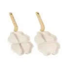 Egg Cooker Pan Nonstick Pan Section Divided Skillet Mini Pancake Pan Egg Skillet