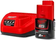 Milwaukee M12SP-201B M12 2.0Ah Redlithium-ION Starter Kit