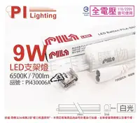 在飛比找Yahoo奇摩購物中心優惠-PILA沛亮 LED BN600CW 9W 6500K 白光