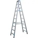 加厚型 焊接 11尺 12尺 A字梯 鋁梯 鋁製梯子 A型梯 家用梯 梯子 台灣製 焊接 安全荷重100公斤 5.0型