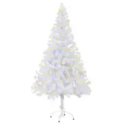 NNEVL Artificial Christmas Tree with LEDs&Stand 150 cm 380 Branches
