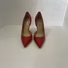 ANA Red Pointy High Heel Women Shoes Size: 8.5 M