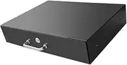 MagiDeal Rack Mount Drawer for 19in Network Equipment/Server/AV Rack or Cabinet Enclosure,Sliding and Lockable Server Rack Drawer, 44x31.5x4.5cm