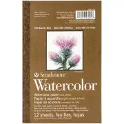 Strathmore Watercolor Paper Pad 5.5"X8.5" 12 Sheets
