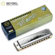 Seydel 11602C Soloist Pro 12 Steel Key of C Harmonica With Case