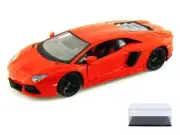DIECAST CAR & DISPLAY CASE LAMBORGHINI AVENTADOR LP700-4 BBURAGO 11033 -1/18