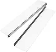 Parliky Desktop Organizer 2 Monitor Memo Boards Acrylic Computer Note Holders Office Desk Accessories for Desk Organization