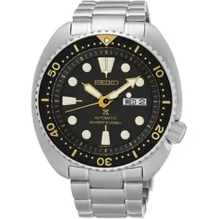 【SEIKO】精工 Prospex SRP775J1 200米潛水錶 鋼錶帶 機械男錶 4R36-04Y0K 黑金 44mm