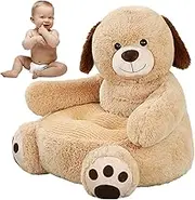 Children's Chair with Plush Character, Cuddly Toy Plush Cartoon Chair, Cartoon Fabric Chair, Stuffed Toy Chair, Playful Design Decoration Accessories for Children's Room, Balcony, Living Room and