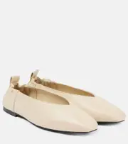 [A.Emery] A.Emery Briot leather ballet flats UK 7 white