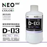 在飛比找蝦皮購物優惠-Modo摩多製漆所 新世代 D-03 模型漆專用真溶媒液