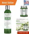 Tea Tree & Eucalyptus" Sulfate-Free Caffeine SHAMPOO, Anti-Thinning Shampoo, ...