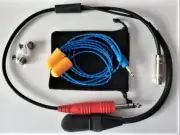 NASCAR RACECAR HELMET HARNESS W/Challenge 2X Buds Crystal Clear Gentec Mic