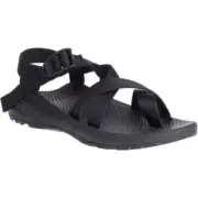Women Chaco Zclould 2 Strap Sandal J107364 Solid Black 100% Original Brand New