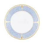 Herend Art Deco Blue Dessert Plate