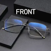 在飛比找蝦皮購物優惠-【Ti鈦眼鏡】超輕7.8g韓國風格 front同款 純鈦眼鏡