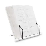 Book Stand Holder White 15.4inch Large Portable adjustable Reading Textbook R...