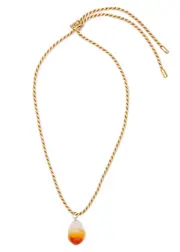 Sandralexandra Pearl and Glass Silk-cord Necklace - One Size One Size