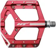 HT Components ANS10 Pedals - Platform, Aluminum, 9/16", Red