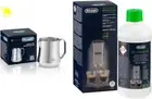 De'Longhi DLSC060 Milk Frothing Jug, 12 Oz, Stainless Steel & | Ecodecalk | DLSC