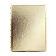 Filofax A5 Saffiano Notebook Journal Diary Log School Stationery Metallic GLD