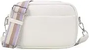 [Generic] Small Soft Leather Crossbody Bag Handbags Purses, Triple Zip Vintage Premium Sling Crossbody Shoulder Bag Design for Women