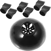 CANIGHT 1set Hair Dryer Comb Attachment Diffuser High-temperature Resistant Blow Dryer Nozzle for Easy Styling Suitable for All Hair Types