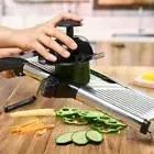 Stainless Steel Chopper Set Mandolin Grater Slicer Cut with Resistant Gloves
