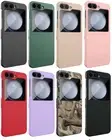 Slim Case for Samsung Galaxy Z Flip 6 - Hard Cover with Soft Touch Powder Coat