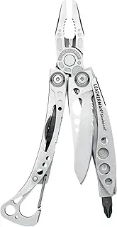 [LEATHERMAN] 830920 Skeletool - Lightweight multipurpose multi-tool with 7 essential tools including a bottle opener, DIY tool for outdoor adventures made in the USA, in stainless steel