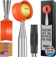 SVEAGLES Golf Ball Retriever Telescopic for Water, 12Ft/9Ft Two-Sided Golf Ba