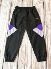 Puma x Lauren London Men Size 2XL Track Pant Black-purple (E7)