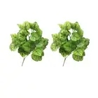 Face Leaf Plant Plastic Greenery Plants Artificial Potting Plants Branches Vase