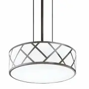 AFX HVNP13LAJUD Haven 13"W LED Pendant - Nickel