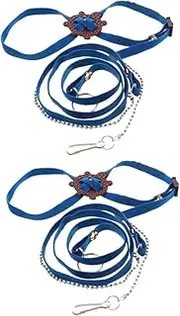 COLLBATH 2pcs Turtle Leash Turtle Walking Leash Pet Leash for Turtles Outdoor Pet Leash Pet Tortoise Hauling Rope Small Animals Control Rope Reptile Turtle Supplies Pet Hauling Rope Leather