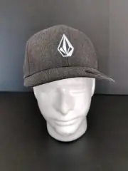 Volcom Flexfit Dri-fit Full Stone Heather Logo Hat Cap, Large/XL, NEW