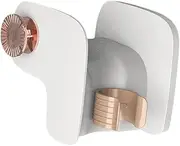 WOONEKY Elegant Hair Dryer Hanger Easy Install Wall Mount Hair Dryer Rack for Bathroom