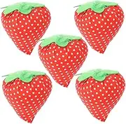 DOITOOL 5pcs Strawberry Design Sewing Pin Cushion Portable Needle Holder for Needlework for Sewing Enthusiasts Beginners and Craft Decor