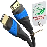 KabelDirekt 8K & 4K HDMI Cable – 0.3m – Designed in Germany – Supports 4K@120Hz, 8K@60Hz, UHD, Ethernet – HDTV, PC, PS5, Xbox, Switch & All Other HDMI Devices