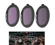 Round Housing 3 In 1 Nd8 Nd16 Nd32 Lens Filter For Gopro Hero8