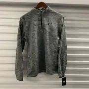 Under Armour Youth XL 1/4 Zip Gray Pullover Sweater Long-sleeve Boys