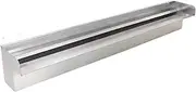 Outdoor Water Feature 90cm Pool Waterfall Spillway Nozzle Garden Water Curtain Stainless Steel Pond Fountain Or Submersible Pump 9000L/H Fountain Supplies(90CM)