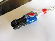 PEPSI COLA ** Keychain 3D ** Free Shipping